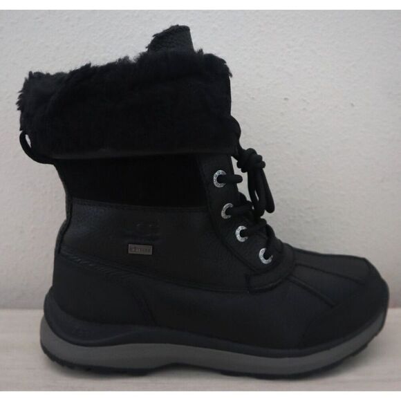 UGG 1095141 Women's Sz 7 Black Adirondack Boot III Waterproof Winter Boots - Picture 7 of 14